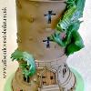 Dragon castle cake. Price band H