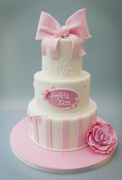 Welcome Baby Two~Tier Cake |Two Tier Cake|The Cake Store