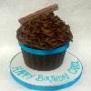 Giant Chocolate cupcake. Price band B