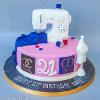 Fashion design cake. Price band E