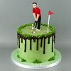 Golf drip cake. Price band C