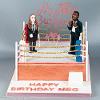 Boxing ring cake. Price band E