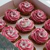 Boxed cupcakes for clients or customers, minimum order number apply. Prices available on request