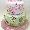 Flower & Butterfly cake, Price band BB