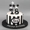 Black and white cake. Price band B