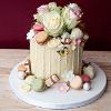 Fresh flowers drip cake, Price band C